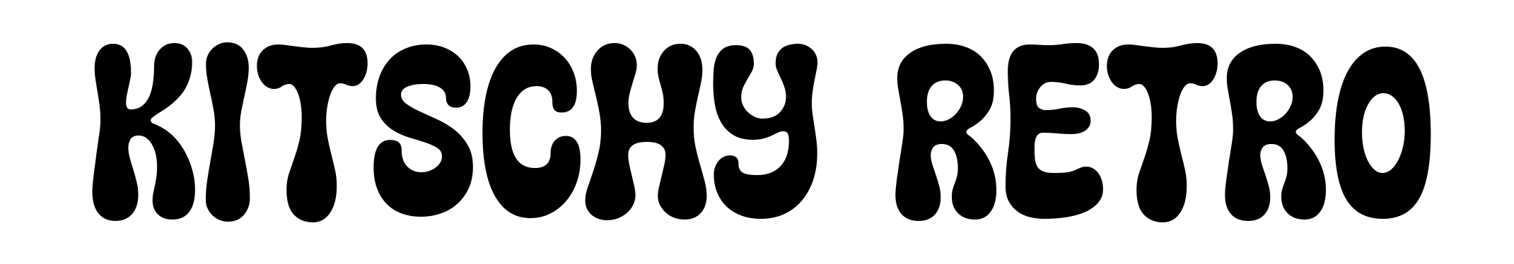 Kitschy Retro