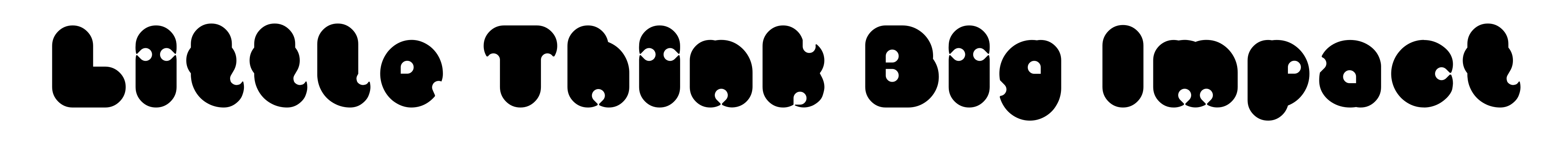 Little Think Big Impact