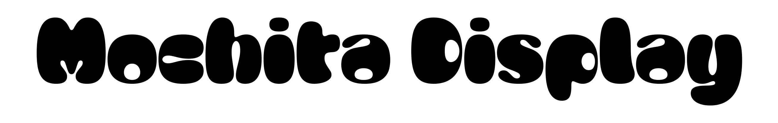 Mochita Display