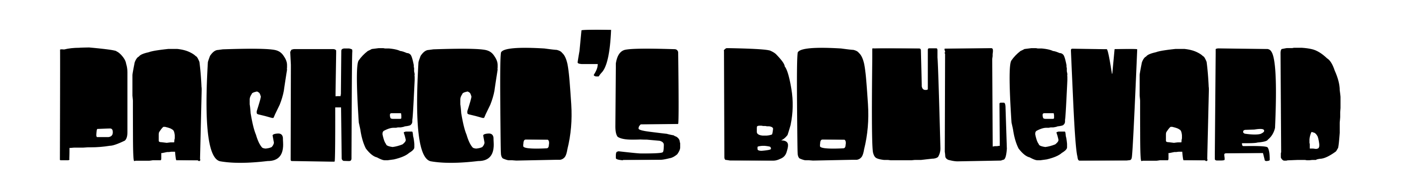 Pacheco's Boulevard