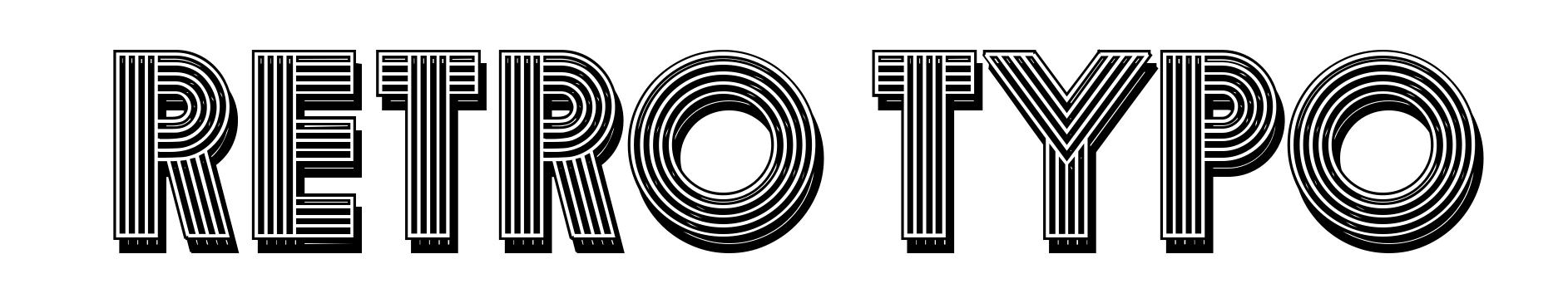 Retro Typo