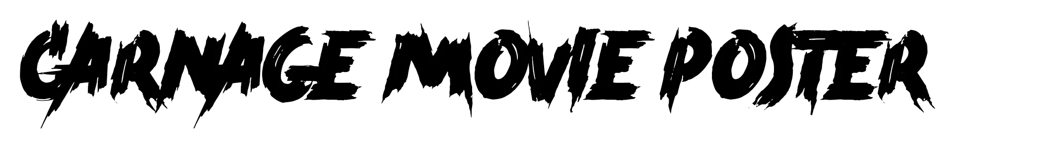 Carnage Movie Poster