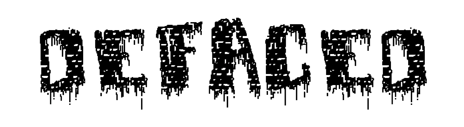 Defaced
