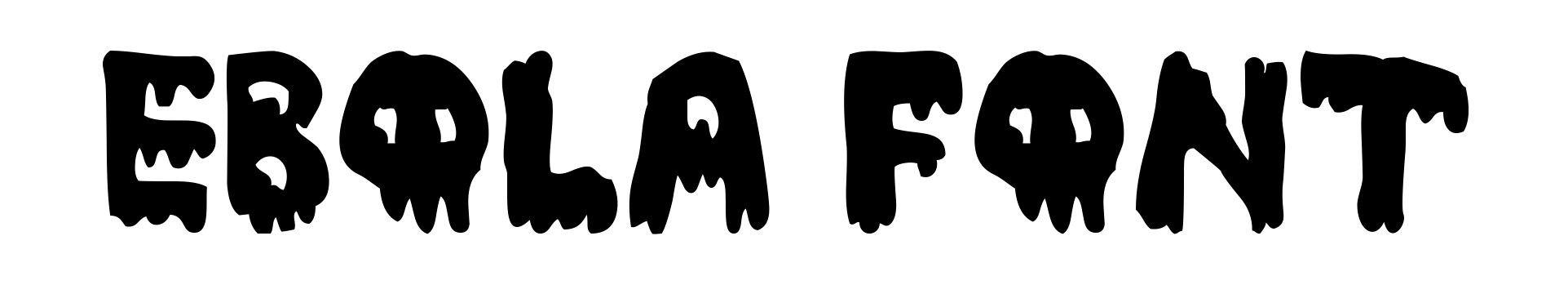 Ebola Font