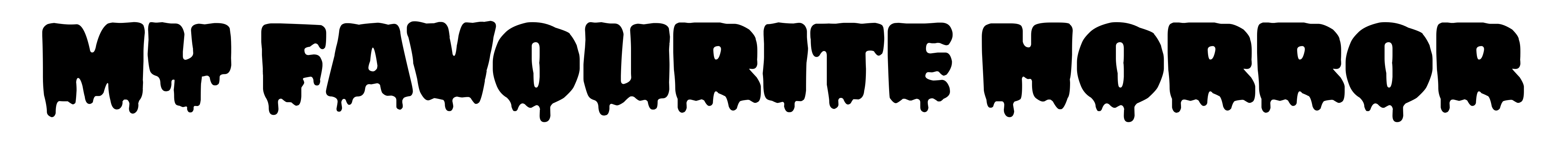 My Favourite Horror