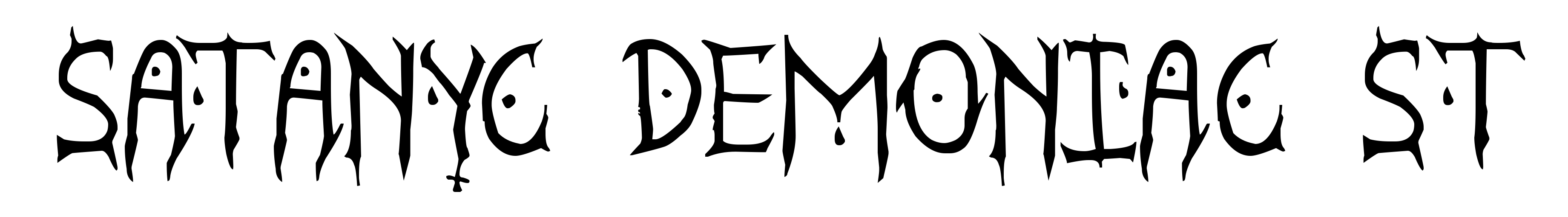 Satanyc Demoniac St