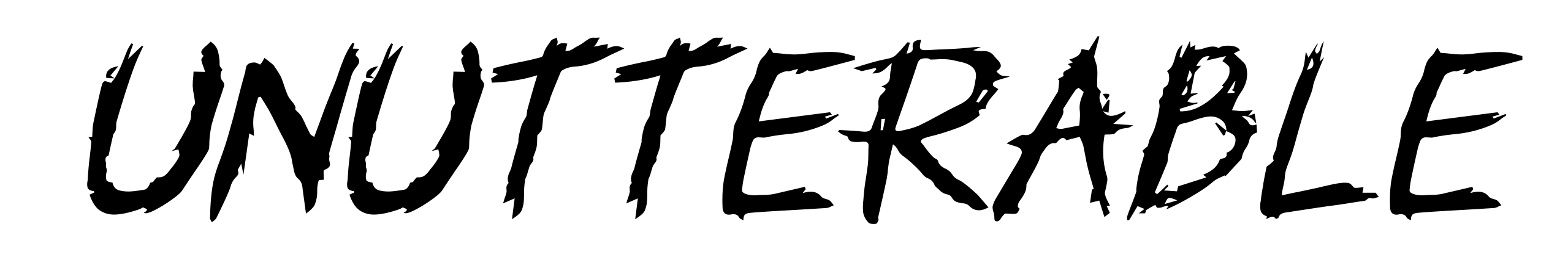 Unutterable