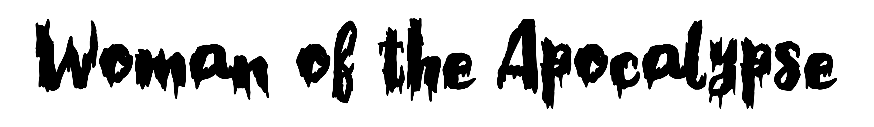 Woman of the Apocalypse