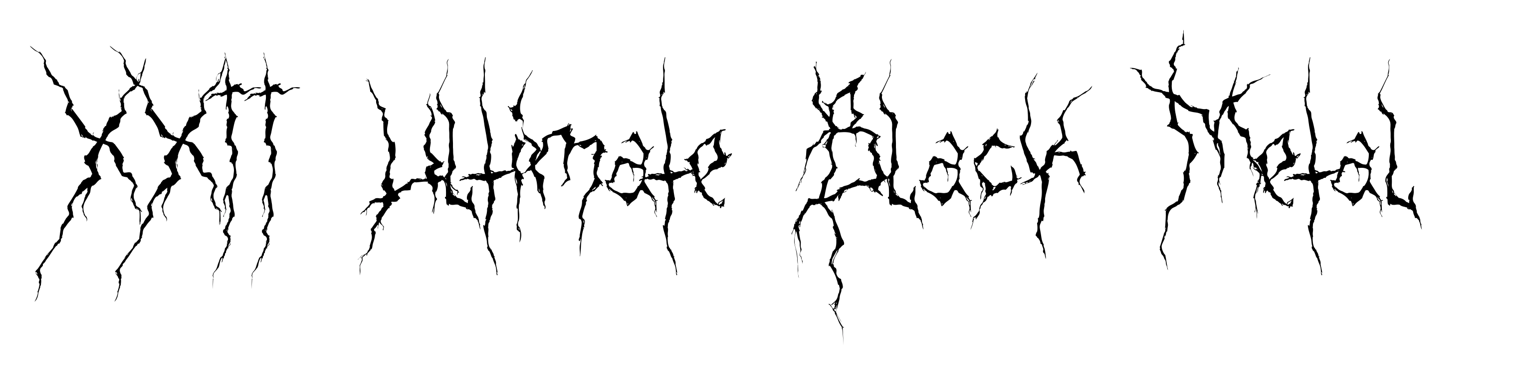 XXII Ultimate Black Metal