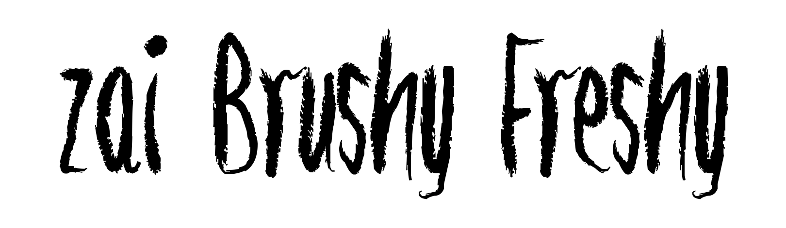 zai Brushy Freshy
