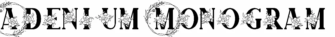 Adenium Monogram