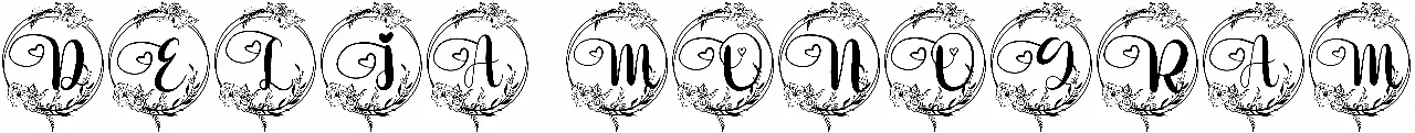 Delia Monogram