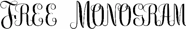 Free Monogram