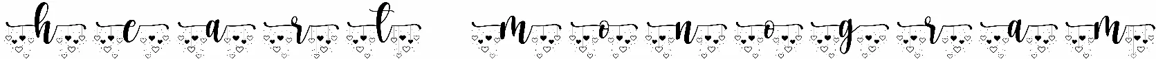 Heart Monogram