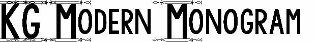 KG Modern Monogram