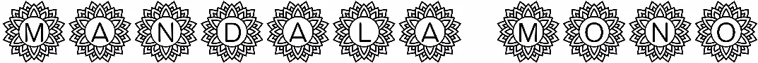 Mandala Mono