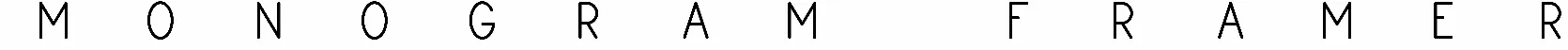 Monogram Framer