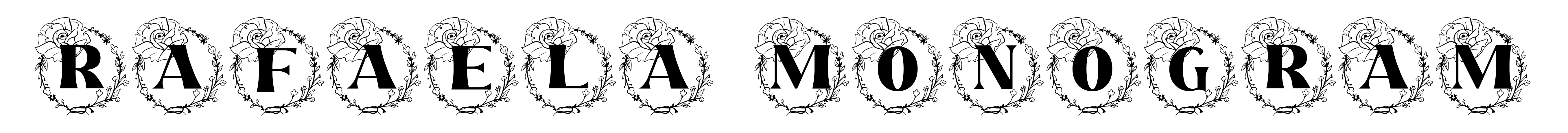 Rafaela Monogram