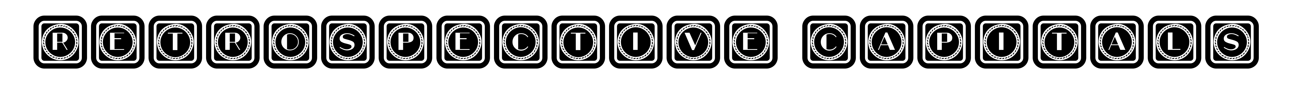 Retrospective Capitals