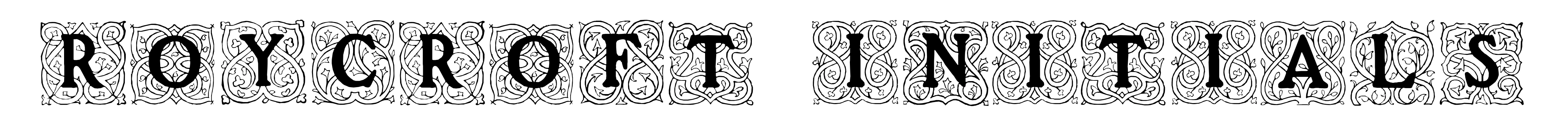 Roycroft Initials