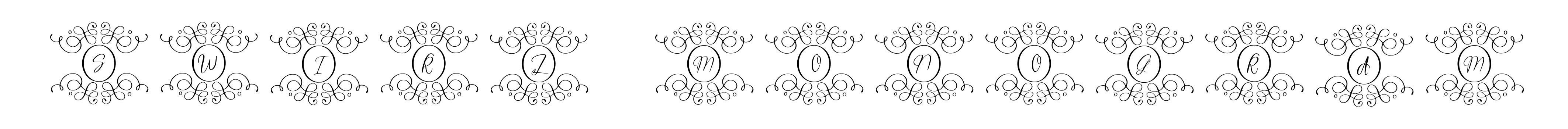 Swirl Monogram