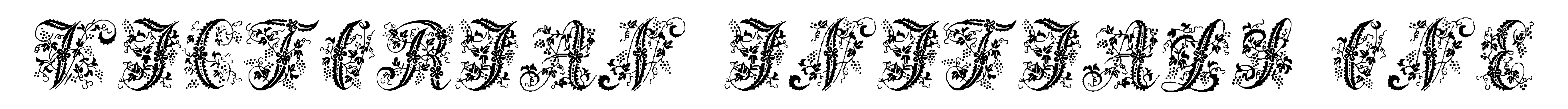 Victorian Initials One