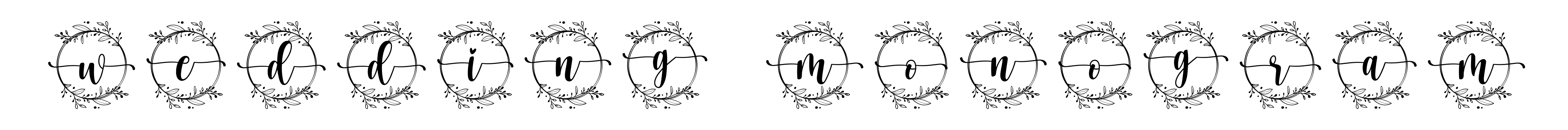 Wedding Monogram