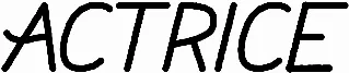 Actrice