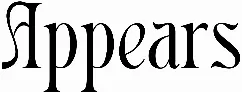 Appears