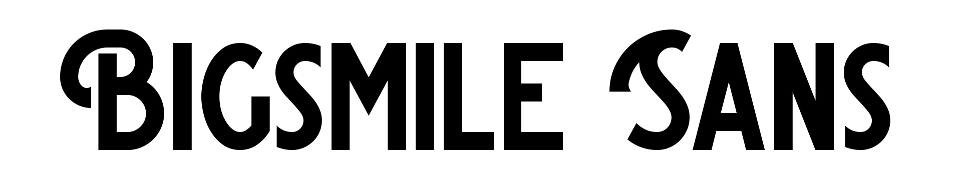 Bigsmile Sans