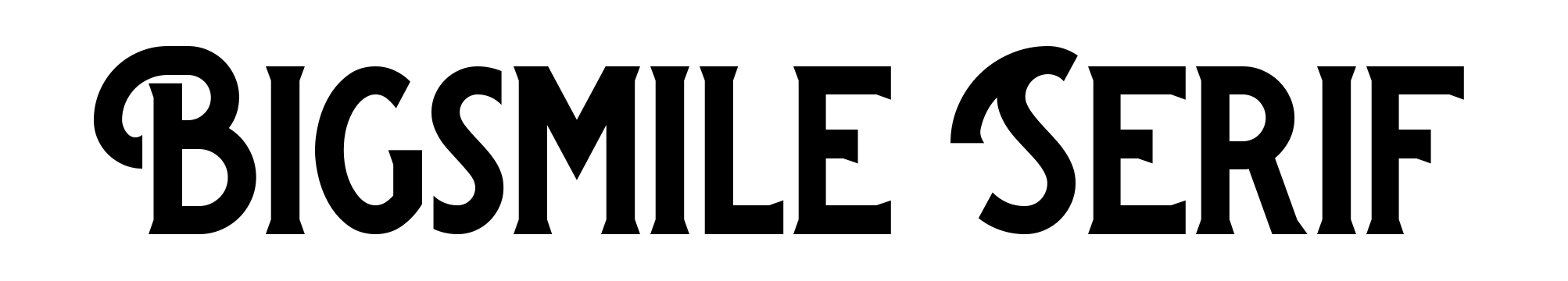 Bigsmile Serif