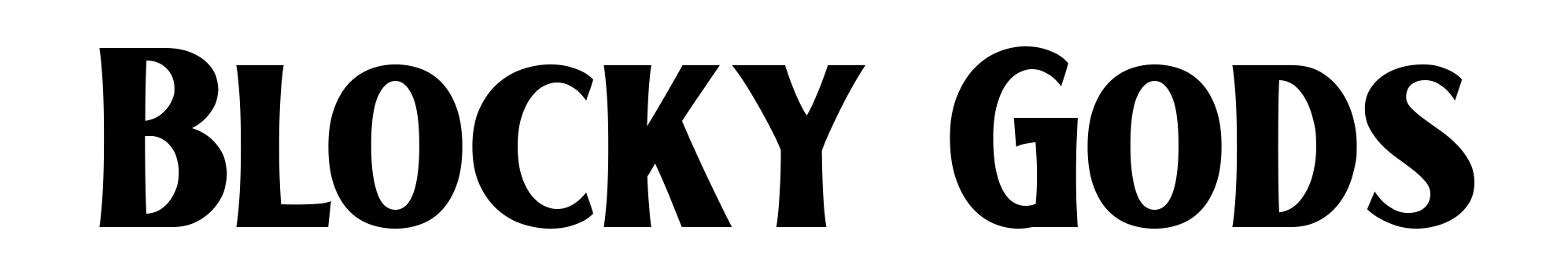 Blocky Gods