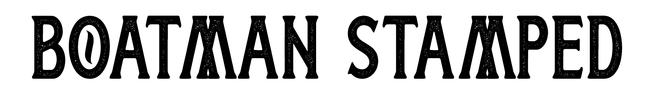 Boatman Stamped