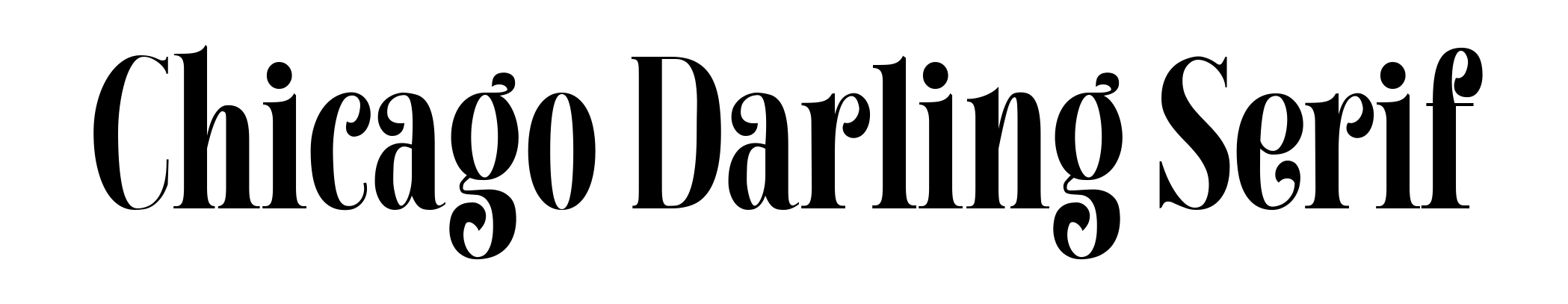 Chicago Darling Serif