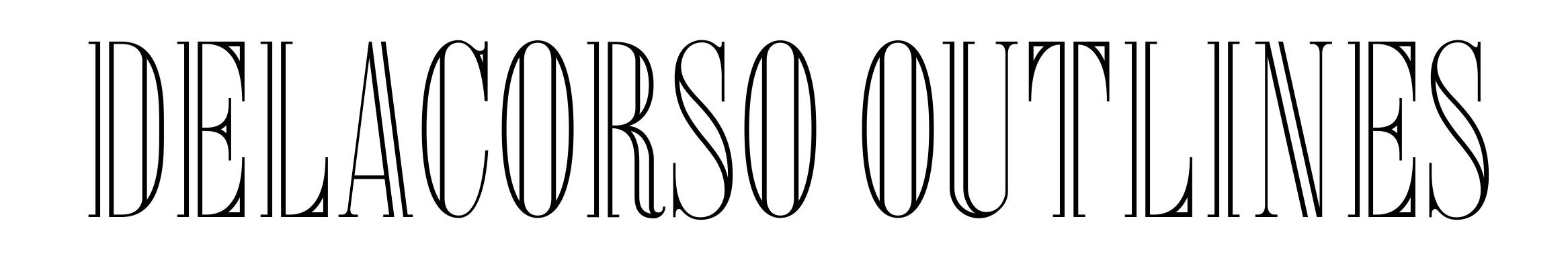 Delacorso Outlines