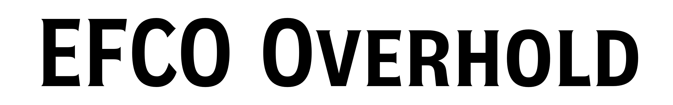 EFCO Overhold