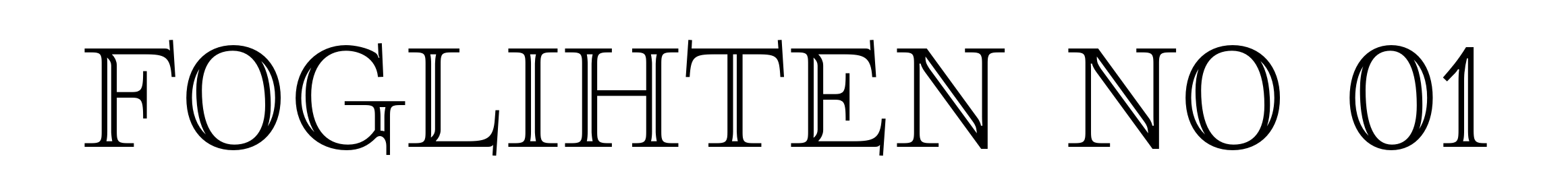 Foglihten No 01