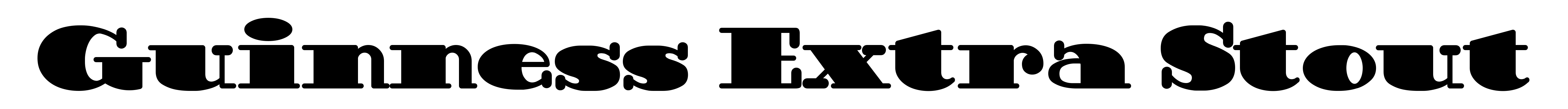 Guinness Extra Stout