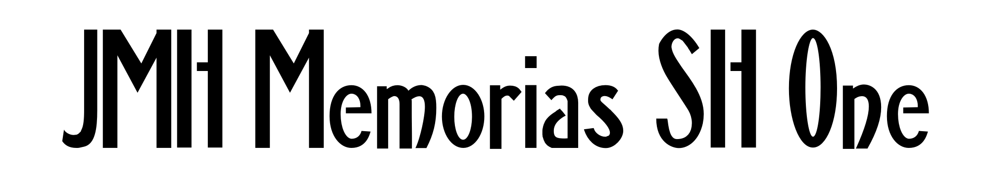 JMH Memorias SH One