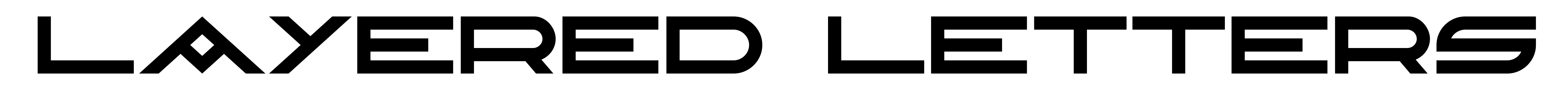 Layered Letters