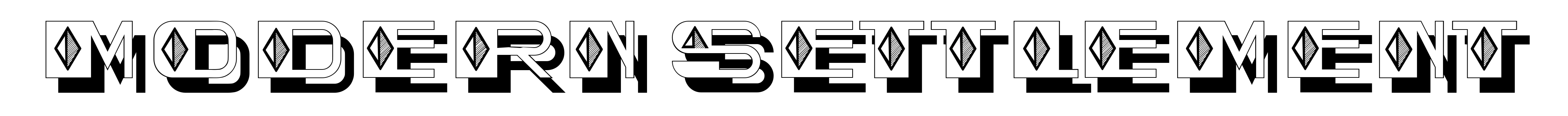 Modern Settlement