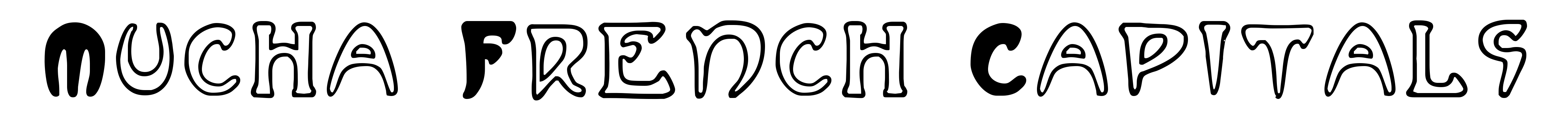 Mucha French Capitals