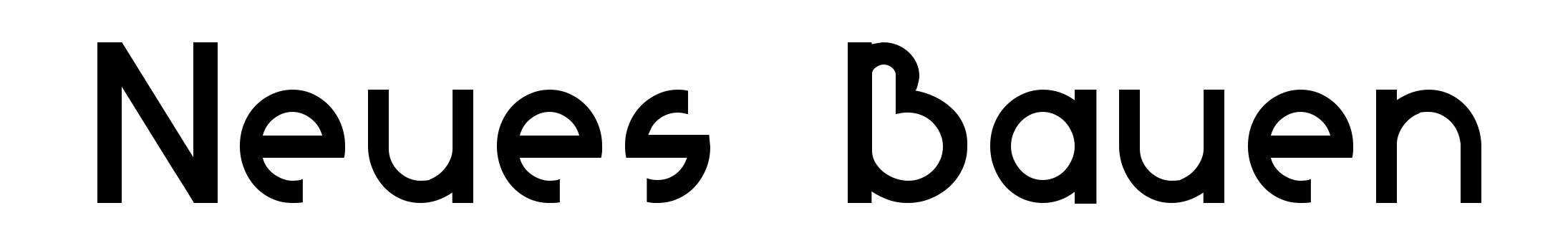 Neues Bauen