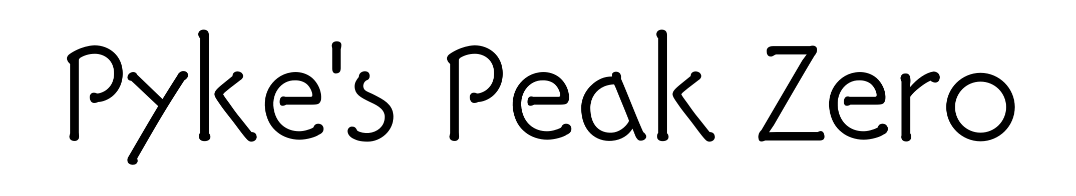 Pyke's Peak Zero