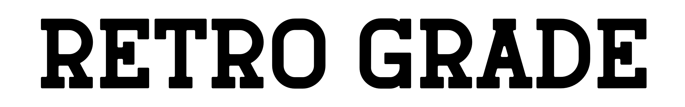 Retro Grade