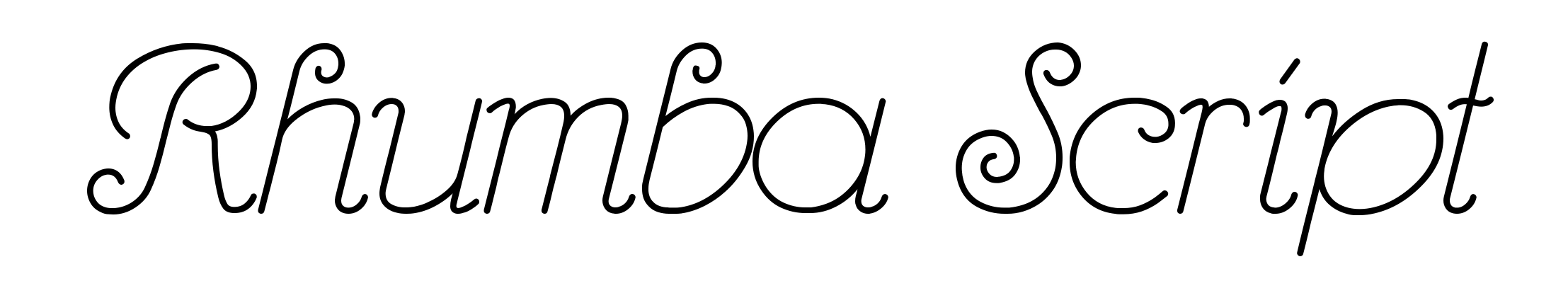 Rhumba Script