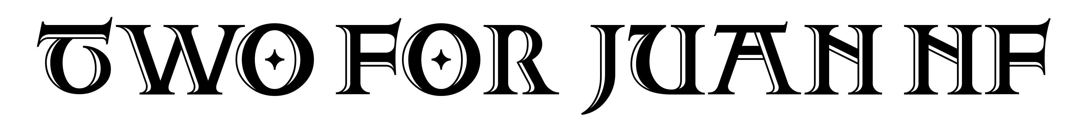 Two For Juan NF