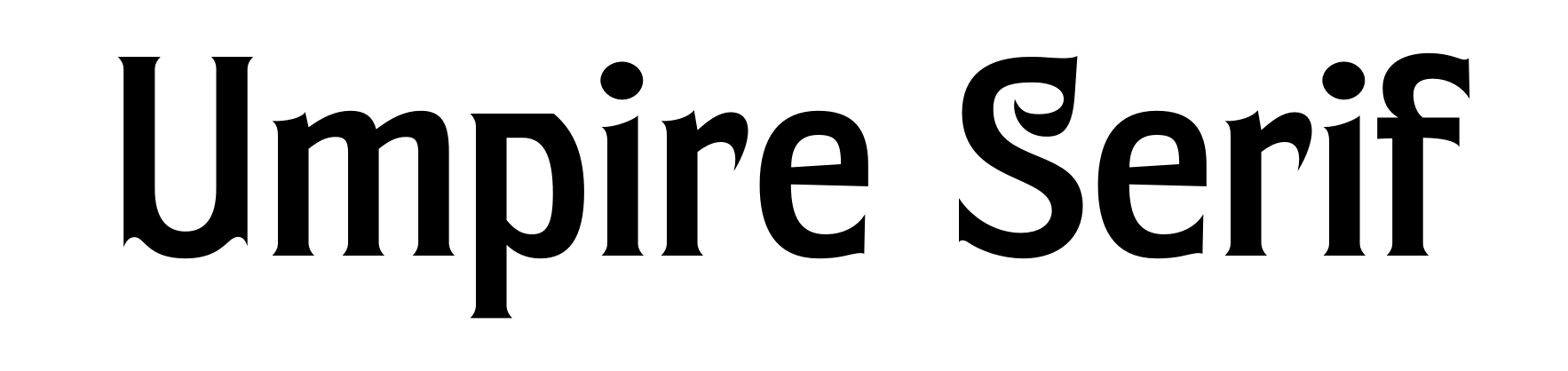 Umpire Serif