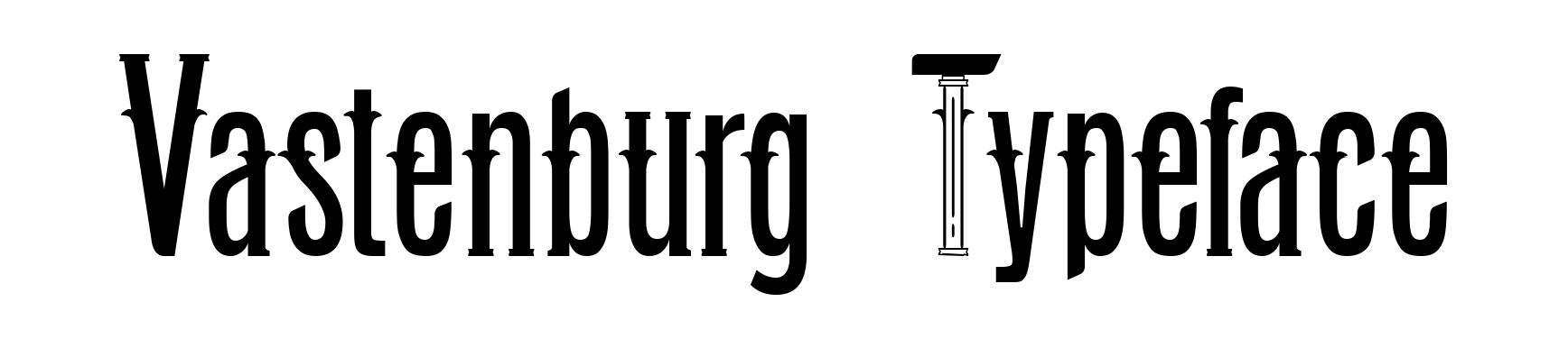 Vastenburg Typeface