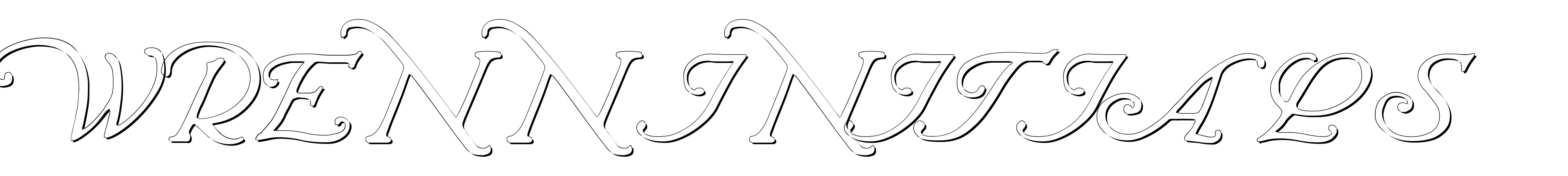 Wrenn Initials